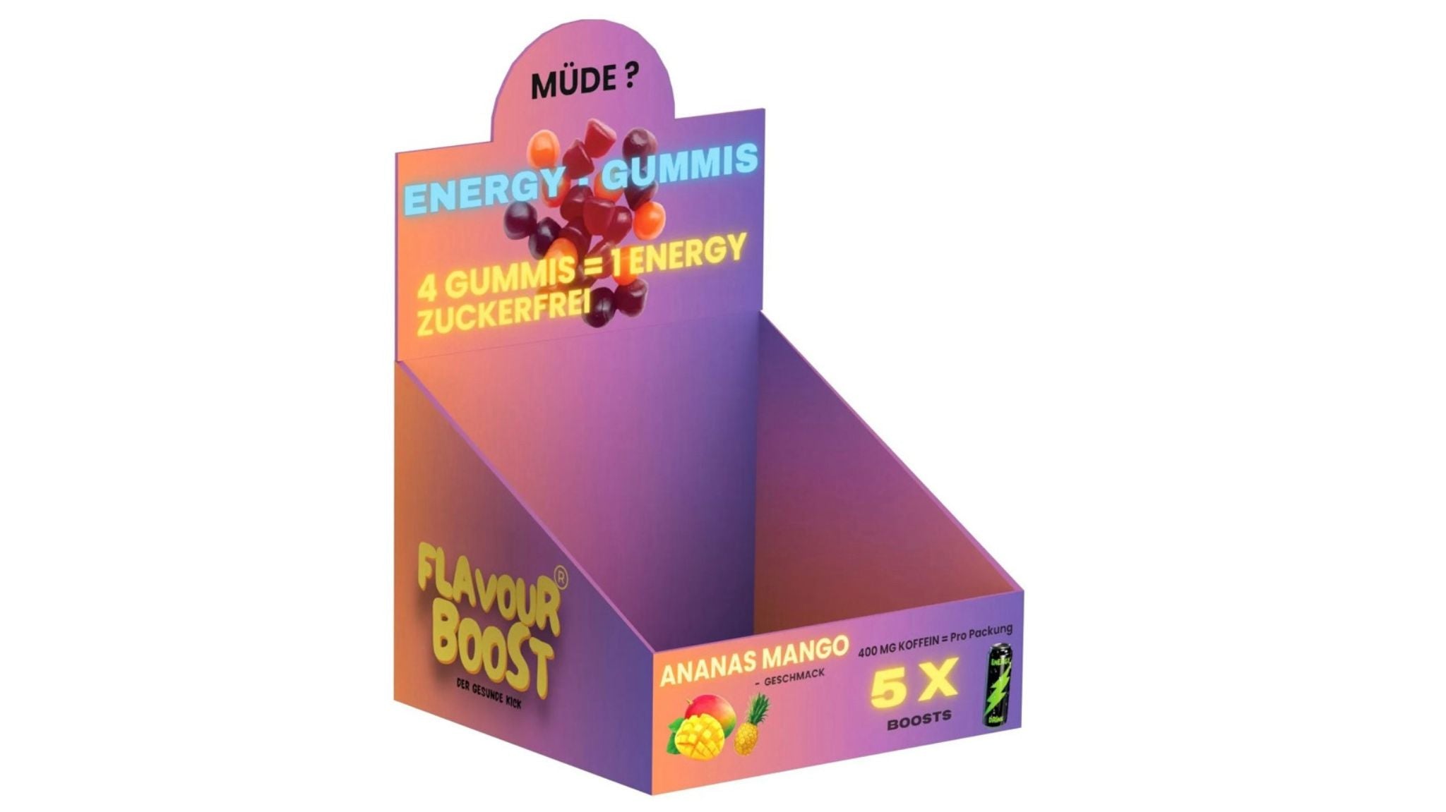 Koffein Fruchtgummis